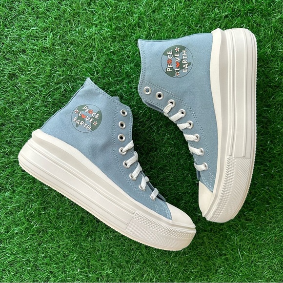 Converse Chuck Taylor Move Hi Cocoon Blue - Picture 4 of 8